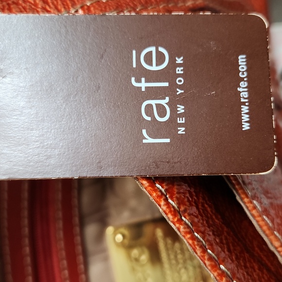 (SOLD) Rafe Pearl Red Leather Shoulder bag - Picture 10 of 13